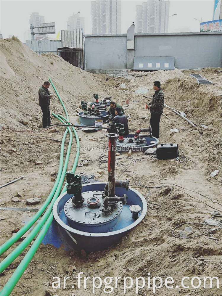 PE Tank Sump FRP Tank Sump لمحطة الوقود